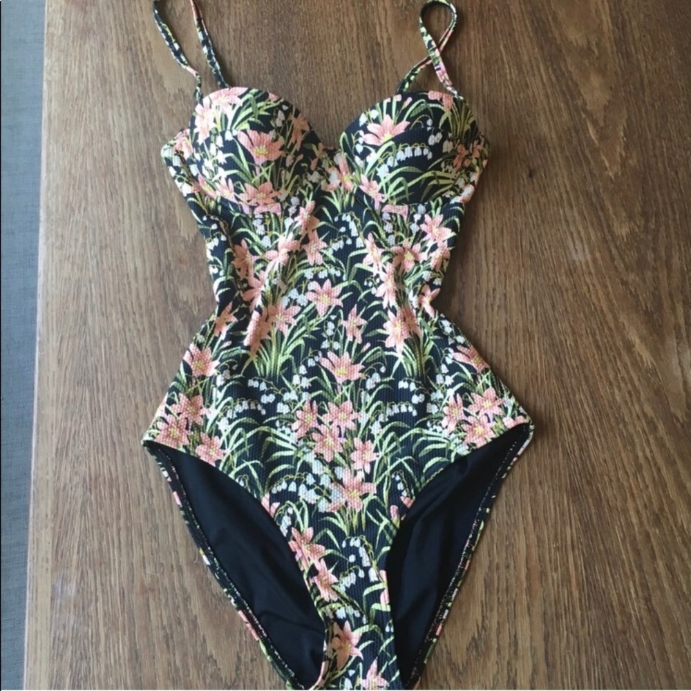 Floral TopShop One Piece Swimsuit